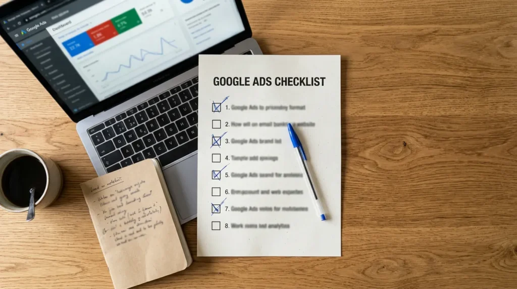 ช็กลิสต์เริ่มต้นทำ Google Ads สำหรับเจ้าของธุรกิจ